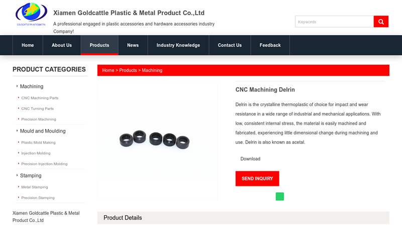 Image of China CNC Machining Delrin Manufacturers & Suppliers & Factory ...