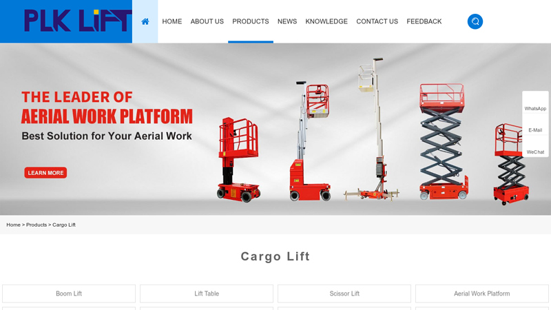 Image of China Cherry Picker Suppliers, Factory