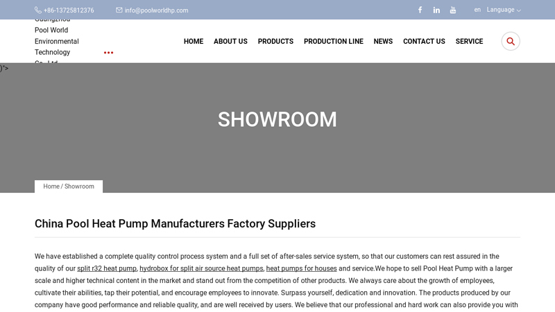 Image of China Heating & Cooling & DHW Heat Pump Manufacturers, Swimming Pool ...