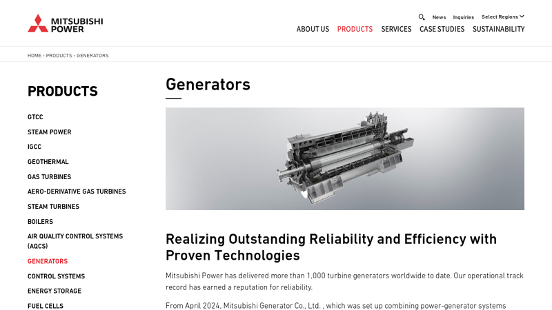 Image of Mitsubishi Power | Generators