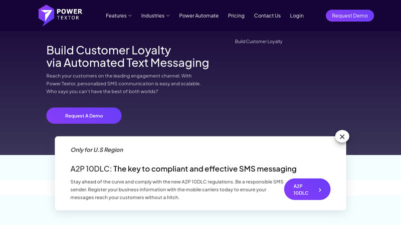 Power Textor | Send Automated Text Messages for Business