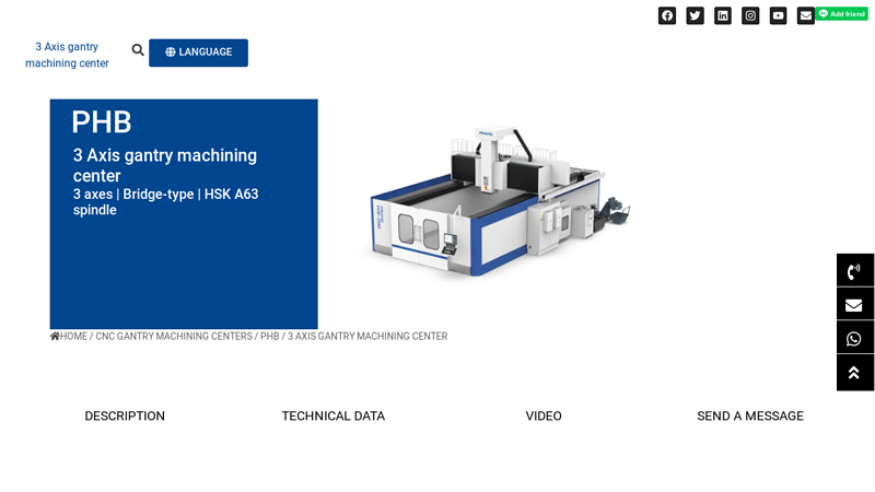 Image of Leading 3 Axis Machining center Suppliers in China