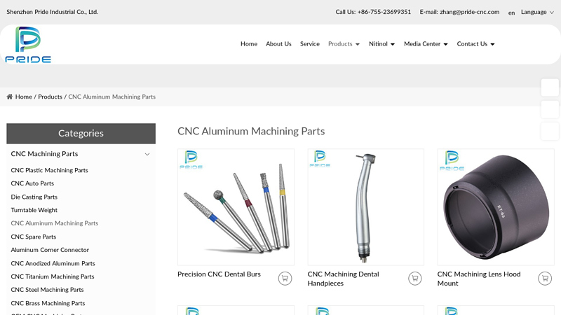 Image of China CNC Aluminum Machining Parts Manufacturers, Suppliers, Factory ...