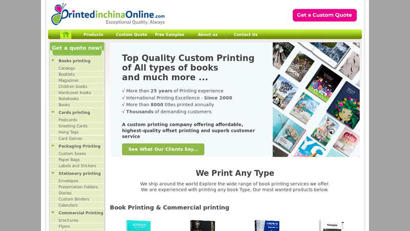 Image of China Printing Company,cheap catalog,magazine,book printing services at ...