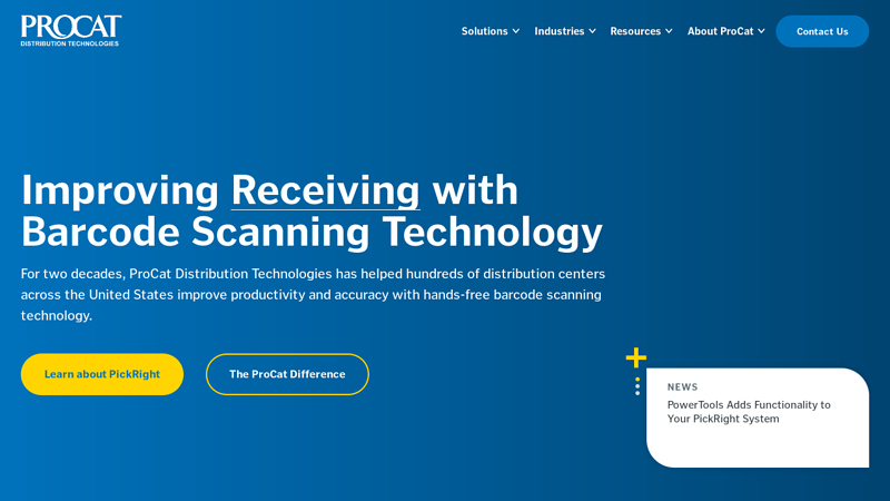 Home - ProCat Warehouse Management System Software Solutions