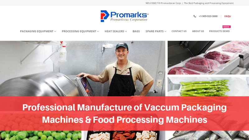 Vacuum Tumbler, Heat Sealers, Packaging Machines - PromarksVac