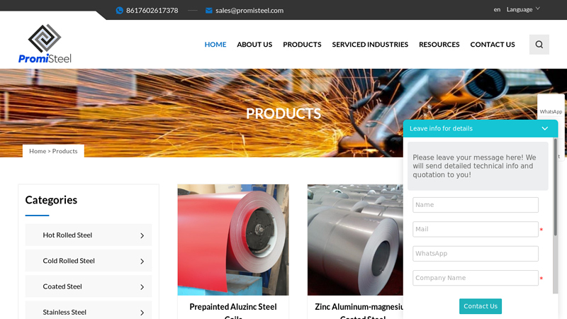 Image of China Stainless Steel Manufacturers | Long Products Suppliers