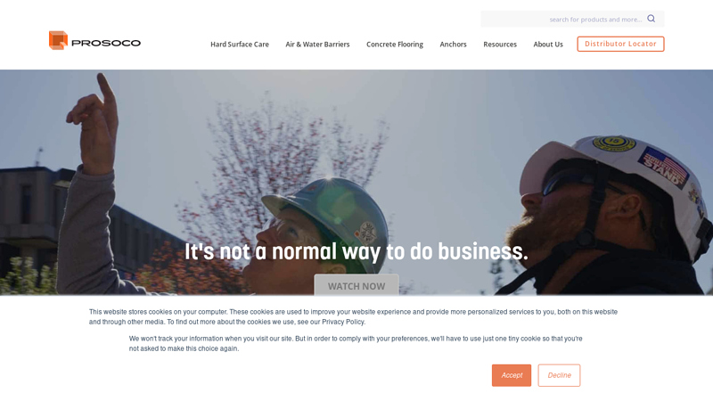 PROSOCO C Specialty Construction Chemicals Manufacturer