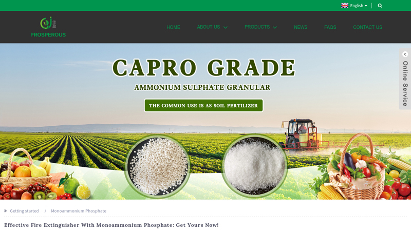 Image of China Monoammonium Phosphate Manufacturers and Factory, Suppliers ...