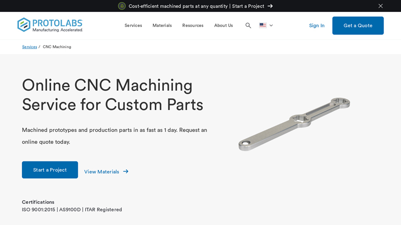 Image of Online CNC Machining Service | Get a Quote