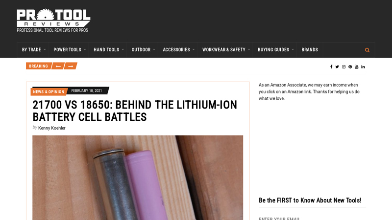 Image of 21700 vs 18650: Behind the Lithium-Ion Battery Cell Battles