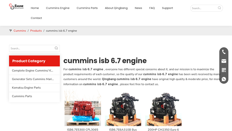 Image of China cummins isb 6.7 manufacturers, cummins isb 6.7 suppliers, cummins ...