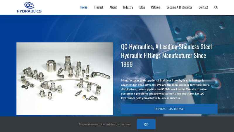 Image of JIC fittings chart