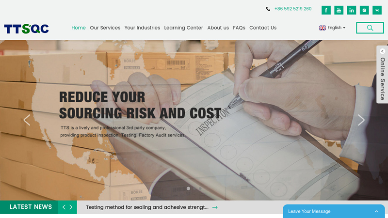 TTSQC -Your quality control manager | Inspection | Testing | Audit | Certificate