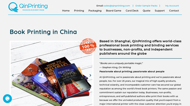 Image of High-Quality Professional Book Printing in China
