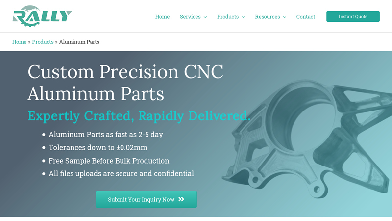 Image of CNC Machined Aluminum Parts