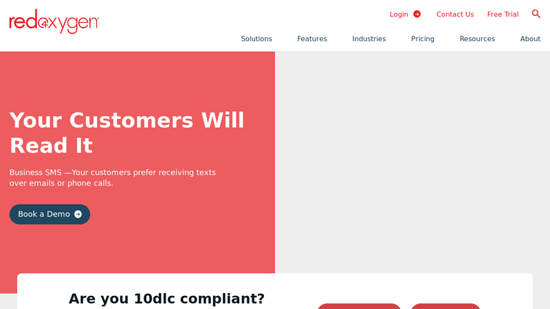 Business SMS Made Easy | Red Oxygen