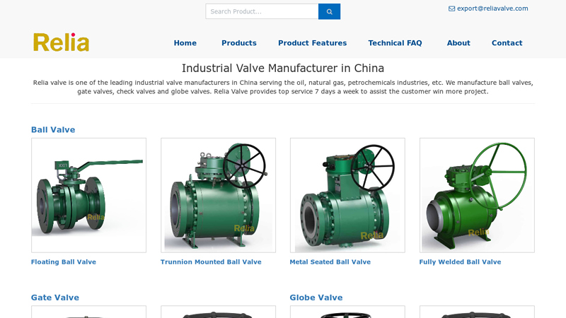 Image of Industrial Valve Manufacturer in China