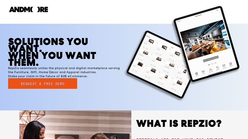 RepZio Sales Rep Software, B2B eCommerce Platform