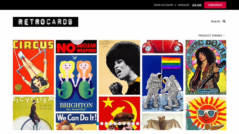 The Online Shop of Retrocards Brighton