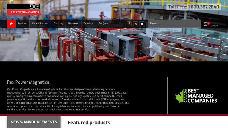 Rex Power Magnetics - Rex Power Magnetics