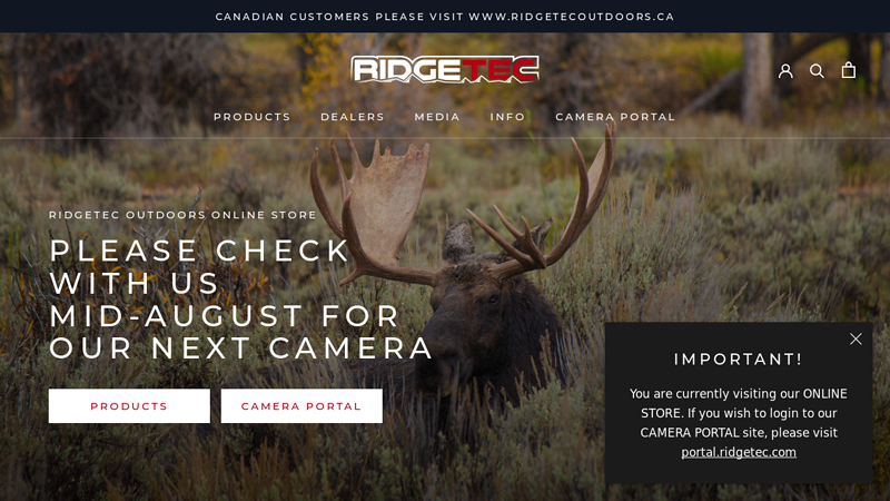 Ridgetec Outdoors Cellular Cameras | Cellular Game and Security