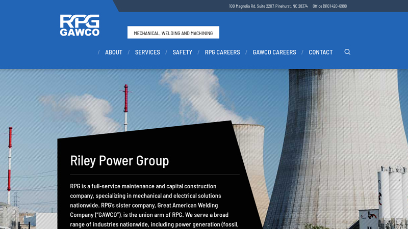 Defense & Energy Maintenance and Construction | RPG