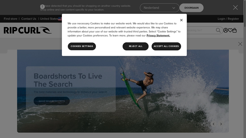 Shop Surf Apparel, Wetsuits and Watches - Rip Curl