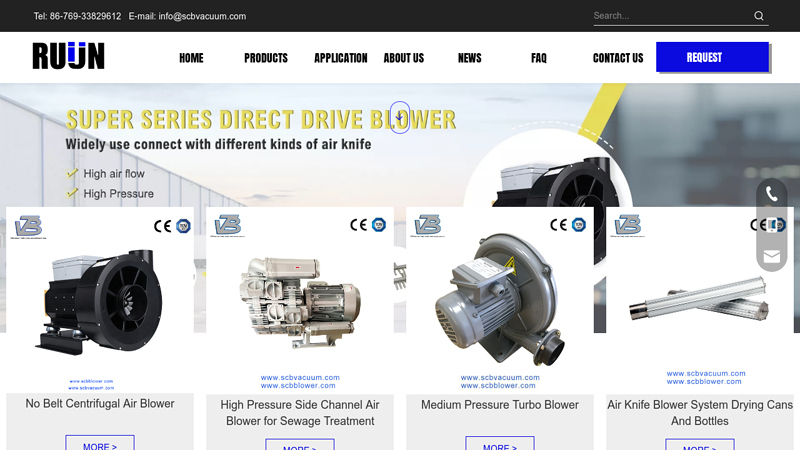 Image of China air blowers Manufacturers & Suppliers | RUIJING