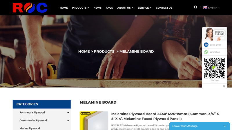 Image of China Melamine Board Manufacturers and Suppliers