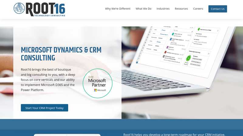 CRM Consulting and CRM Services - Root16