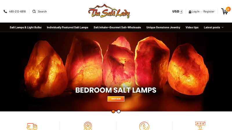 Salt Lady Lamp Shop | Your One Stop Himalayan Salt Lamp Shop for Natural Health and Wellness