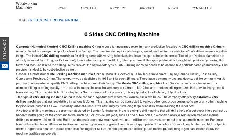 Image of CNC Drilling Machine | CNC Boring Machine