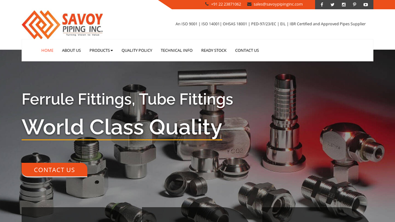 SS 304 Pipes, Socket Weld Fittings, Plastic End Caps, Steel Stud Bolts Supplier