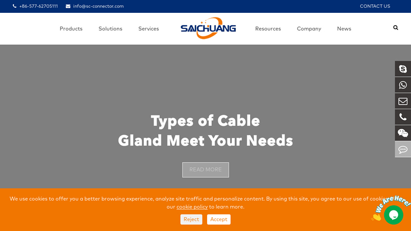 Image of China Cable Gland Manufacturer/Company/Supplier, Cable Gland Connector ...
