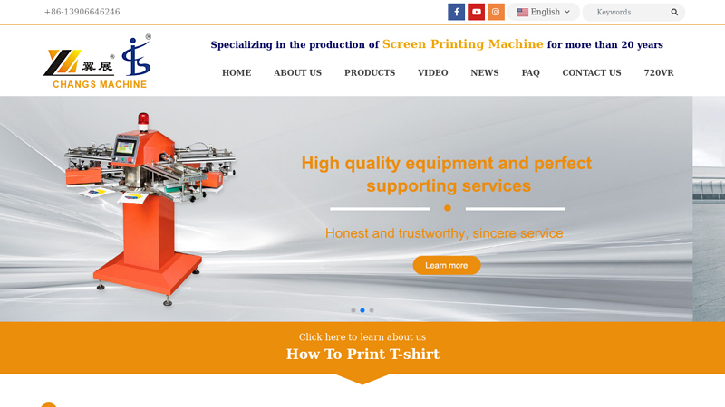 Image of Screen printing machine,Screen printer manufacturer