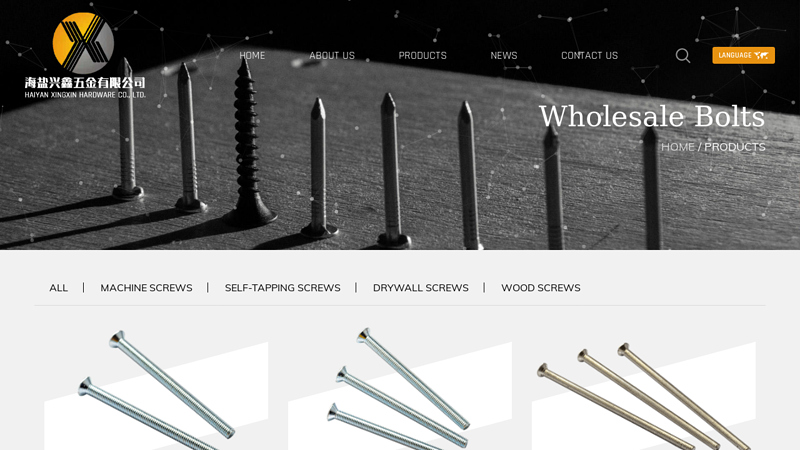 Image of Custom Screws Suppliers, China Wholesale Bolts Company