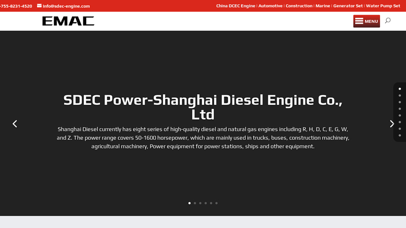 Image of Home | SDEC-Shanghai Diesel Engine