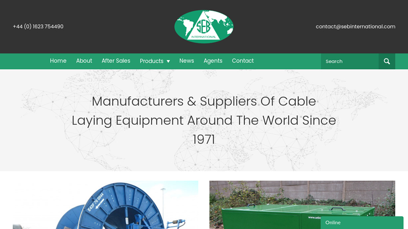 Cable Laying Equipment, Manufacture & Supply UK