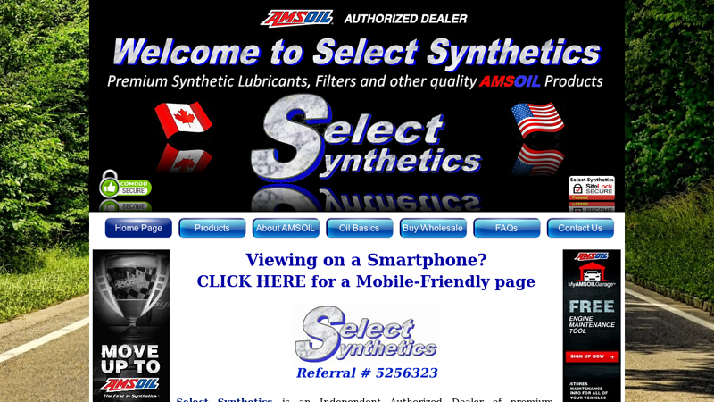Select Synthetics - AMSOIL Authorized Dealer