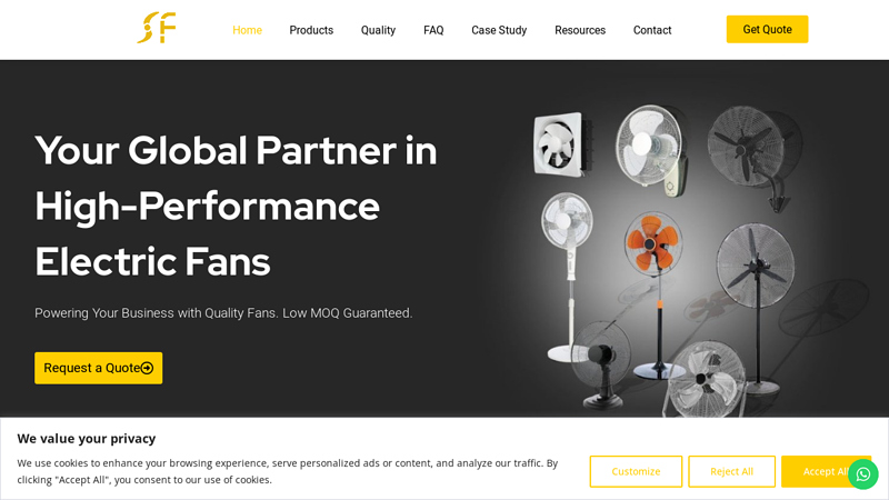 Home - SF - Leading Fan Factory in China