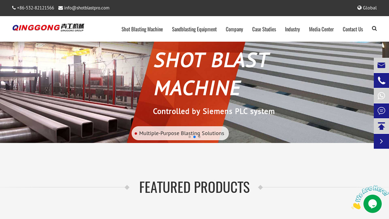 Image of Blast Machine: Shot Blasting And Sandblating Manufacturer China ...
