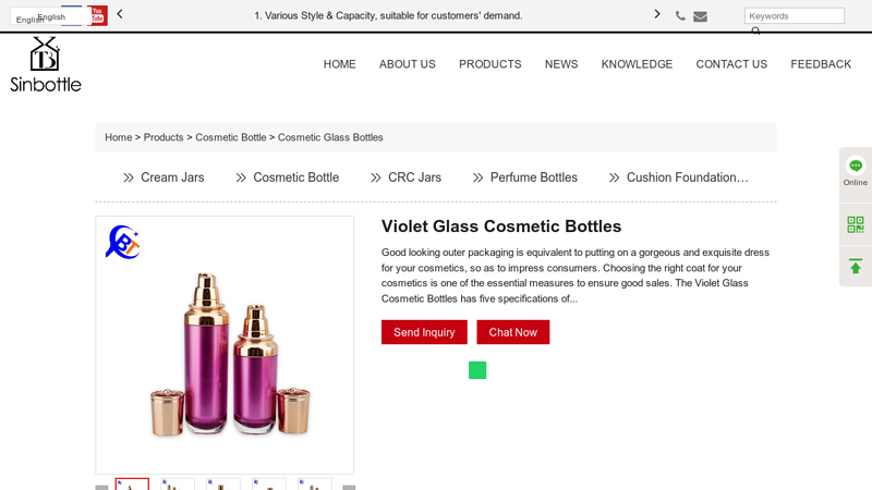 Image of China Perfume Bottles Manufacturers, Suppliers, Factory