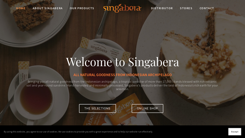 Indonesian Natural Food & Beverages Manufacturer - Singabera