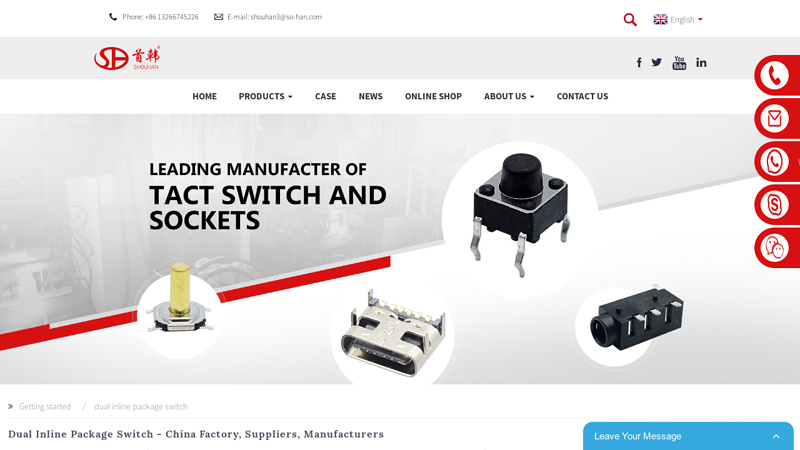 Image of China Dual Inline Package Switch Manufacturers and Factory, Suppliers ...