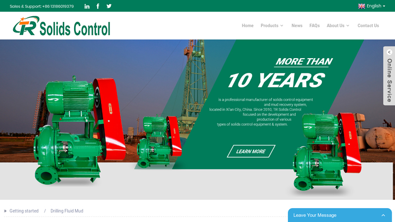 Image of China Drilling Fluid Mud Manufacturer and Supplier, Exporters | TianRui