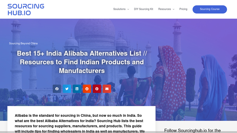 Image of Best 15+ India Alibaba Alternatives List // Resources to Find Indian ...