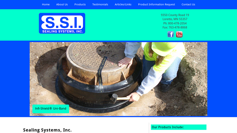 Sealing Systems, Inc. | Manhole Rehabilitation Systems | Flex-Seal | Infi-Shield