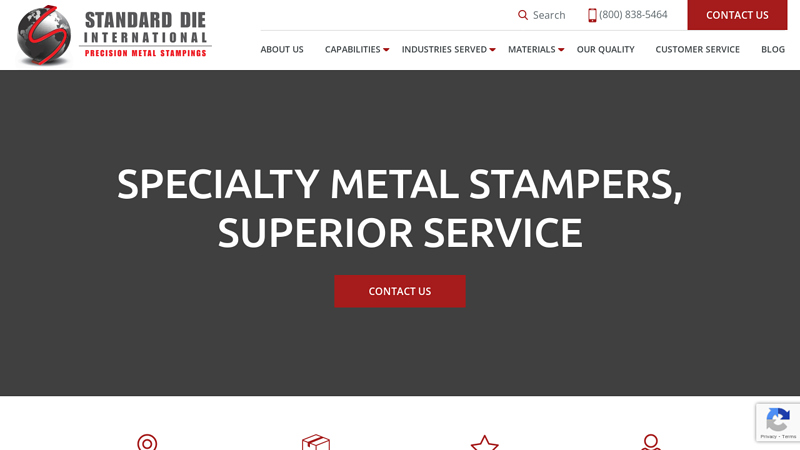 Custom Full-Service Metal Stamping | Standard Die