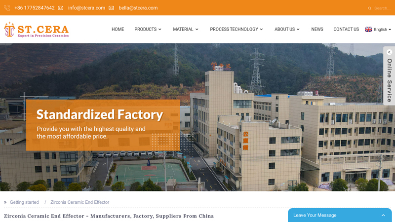 Image of Custom Zirconia Ceramic End Effector Manufacturers and Suppliers ...